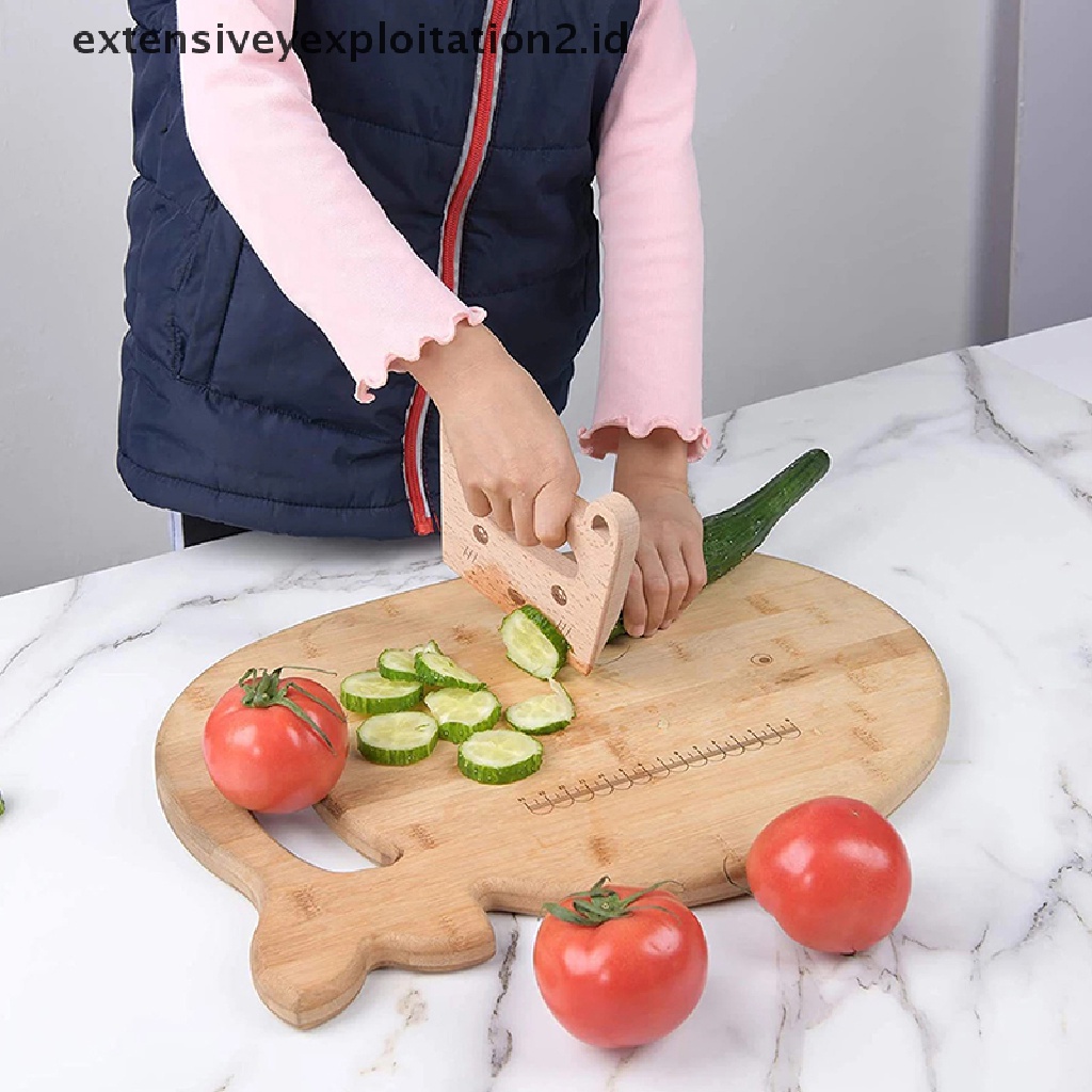 {NEW} 1pc Mainan Memasak Anak Chopper Sayur Buah Cutg Aman.