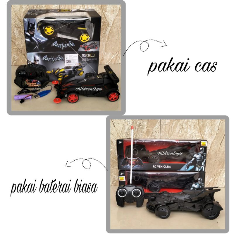 Mobil remote control Batman / Mainan Mobil Rc Vehicles Batman / Mobil Remote Control Batman