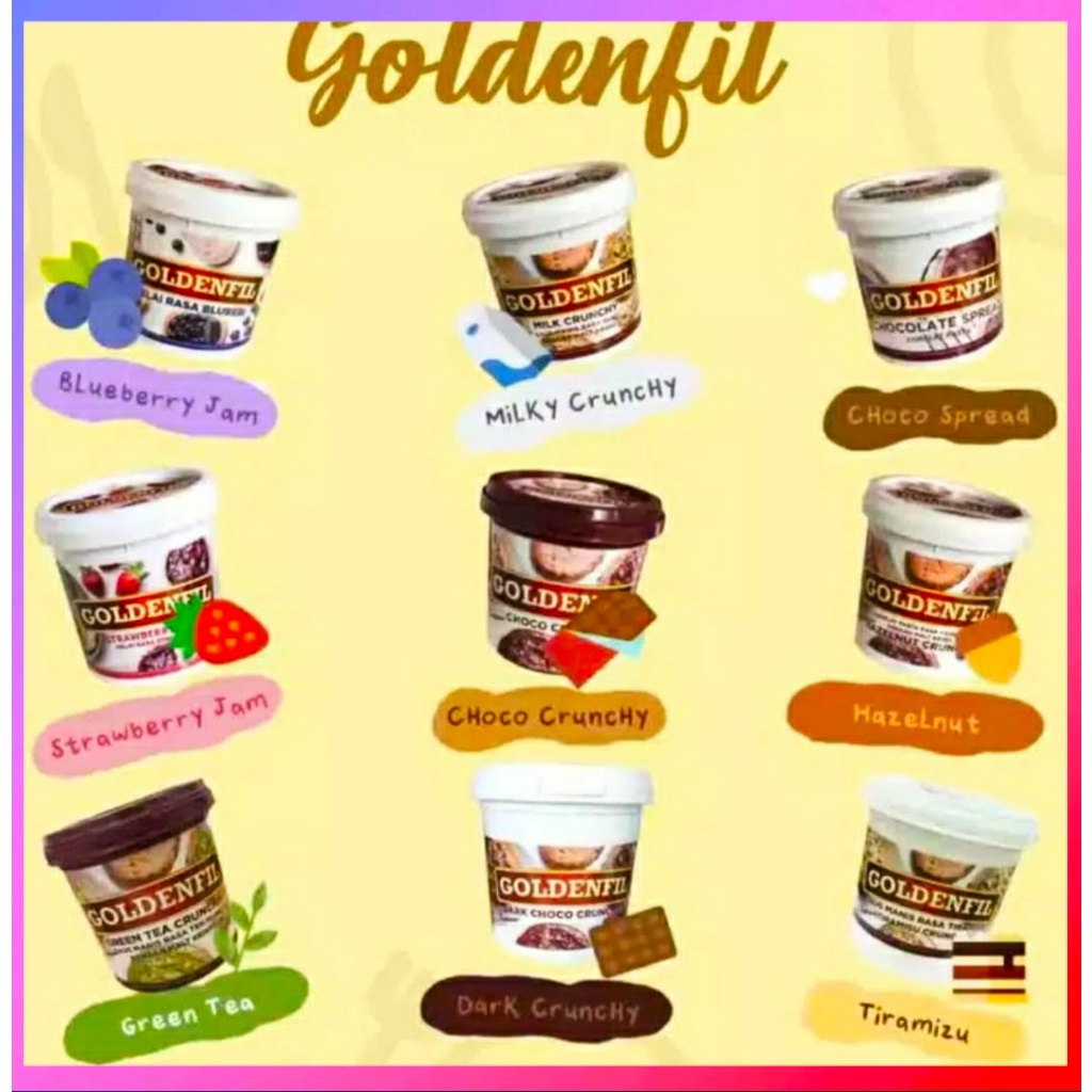 

selai cruncy Goldenfil 1kg