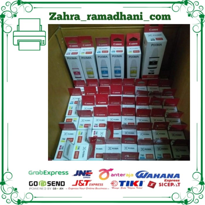 

BISA COD tinta canon GI- 790 100% original -1 SET - G1000- G 2000