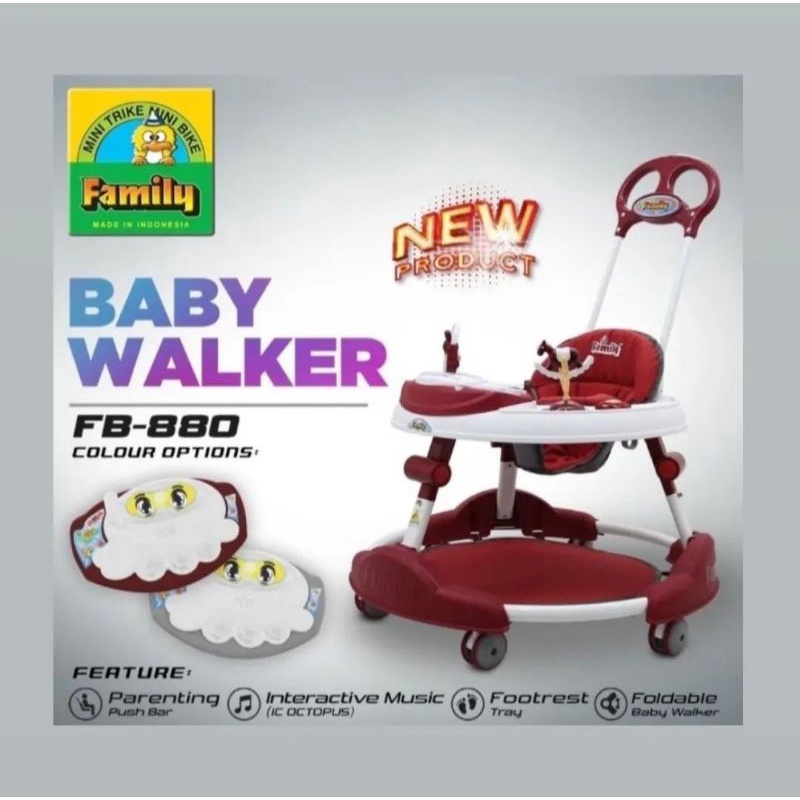 Baby Walker Family New FB 880 / Family Baby Walker FB-880 / Baby Walker Family