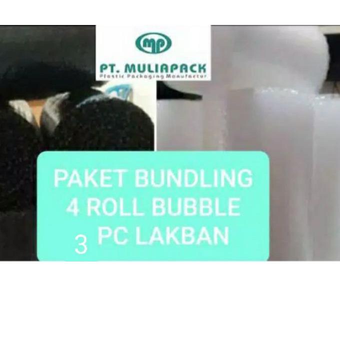 

Stok terbaru Bubble Wrap 30cmX10m 4 roll + Lakban 3 pc ( MAX 1 PAKET DALAM 1 CHECK OUT ) grosir