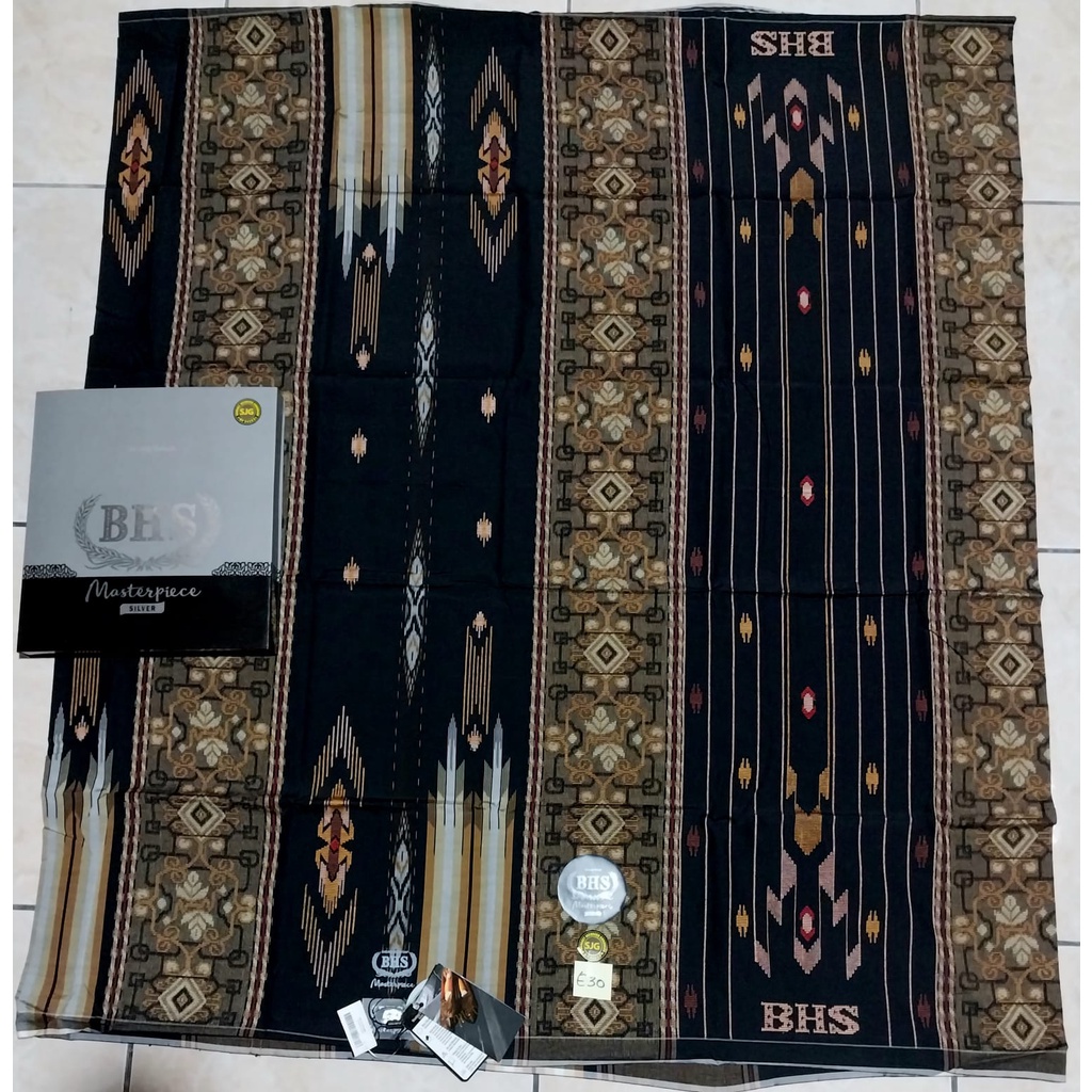 Sarung Bhs Masterpiece SJG Silver Terbaik Black Series