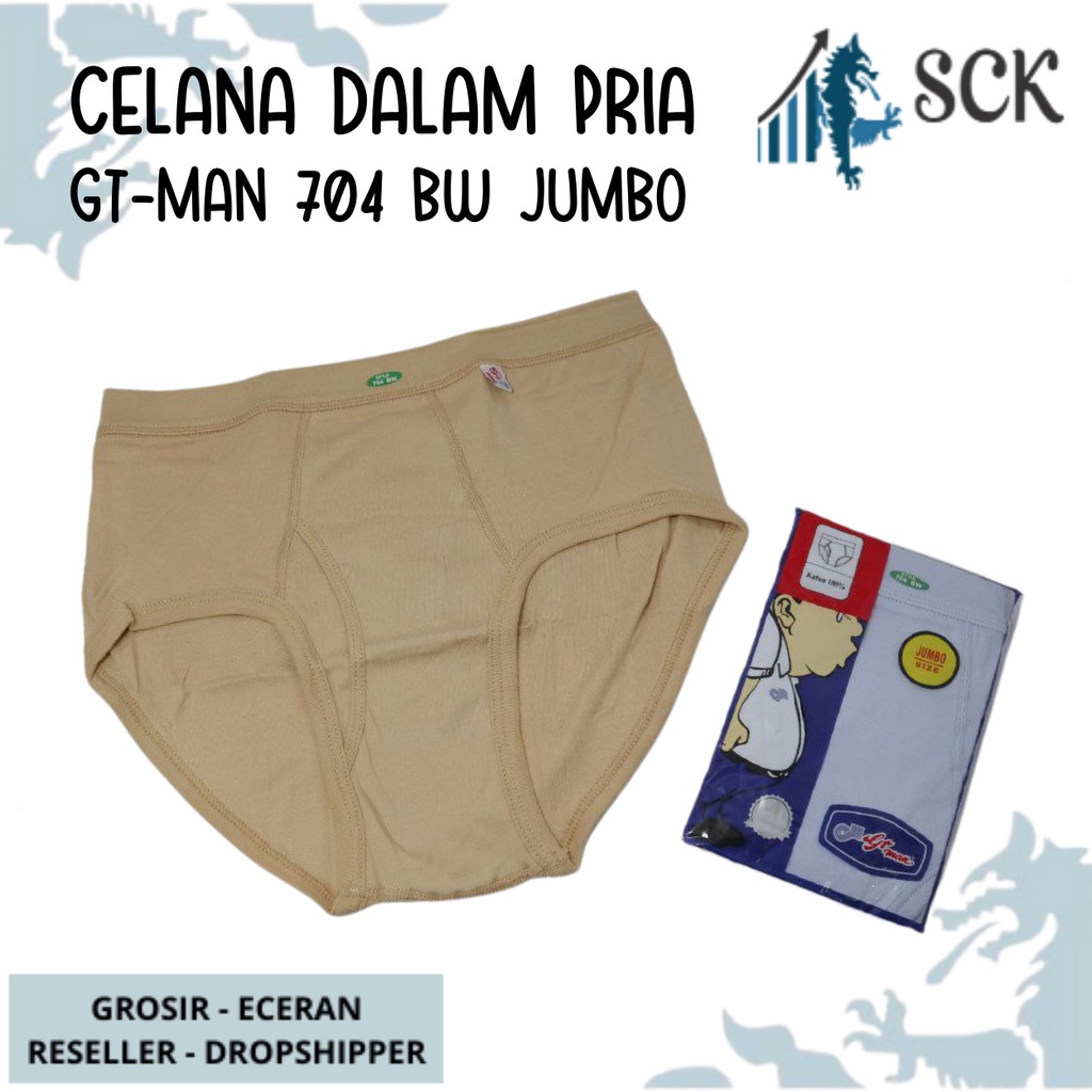 Celana Dalam Pria GT-MAN 704 WARNA JUMBO / CD Anti Selip GT MAN Murah / Pakaian Dalam Cowok - sckmenwear GROSIR