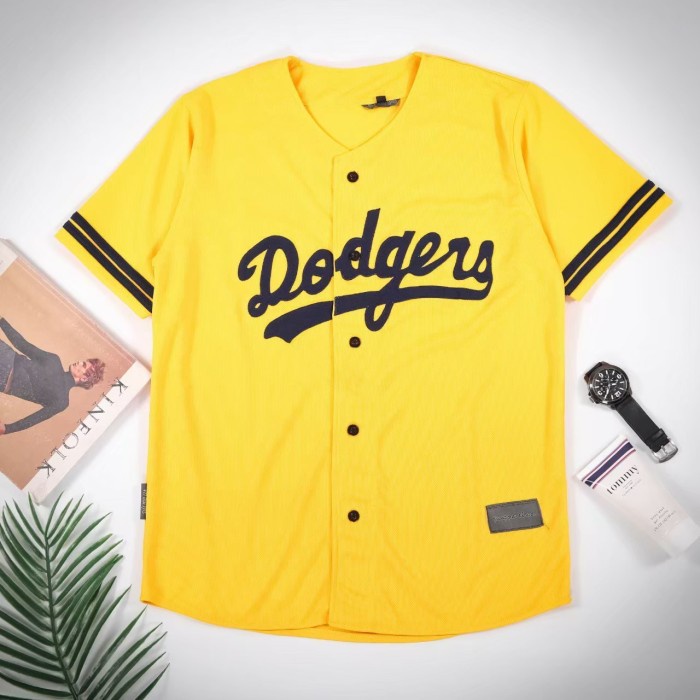 Bisa COD jersey baseball dodgers Original Asli