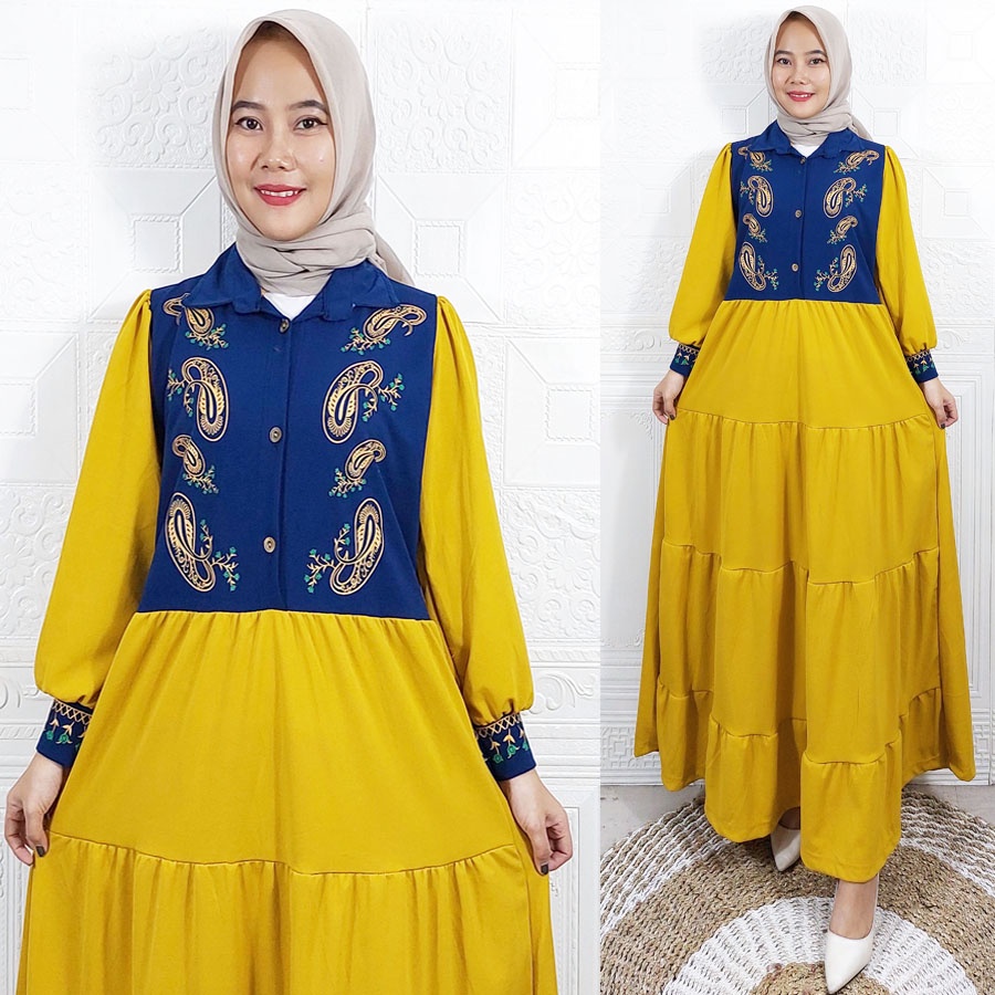 SYARINI DRESS MEWAH CERUTY CANTIK CARLINA