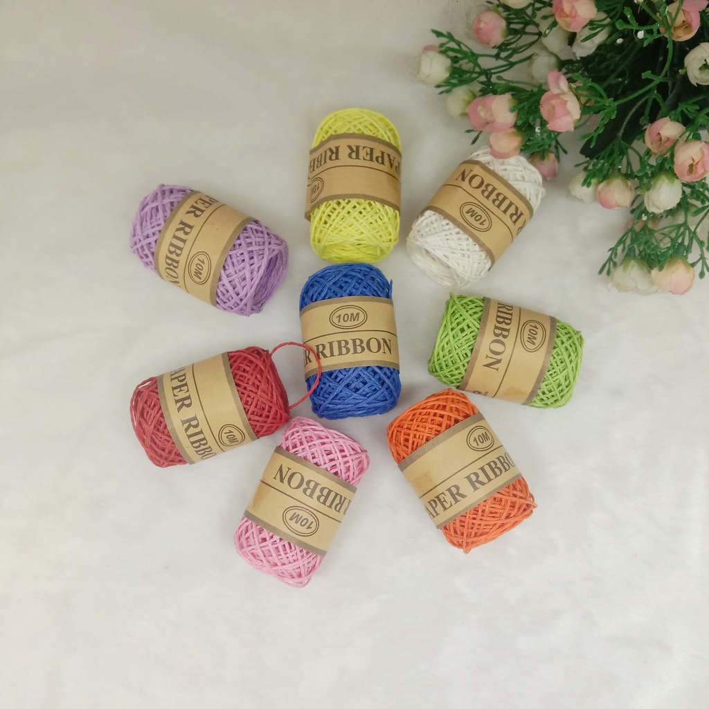 

Tali Kertas 10M / Paper Ribbon 10M Satu Warna