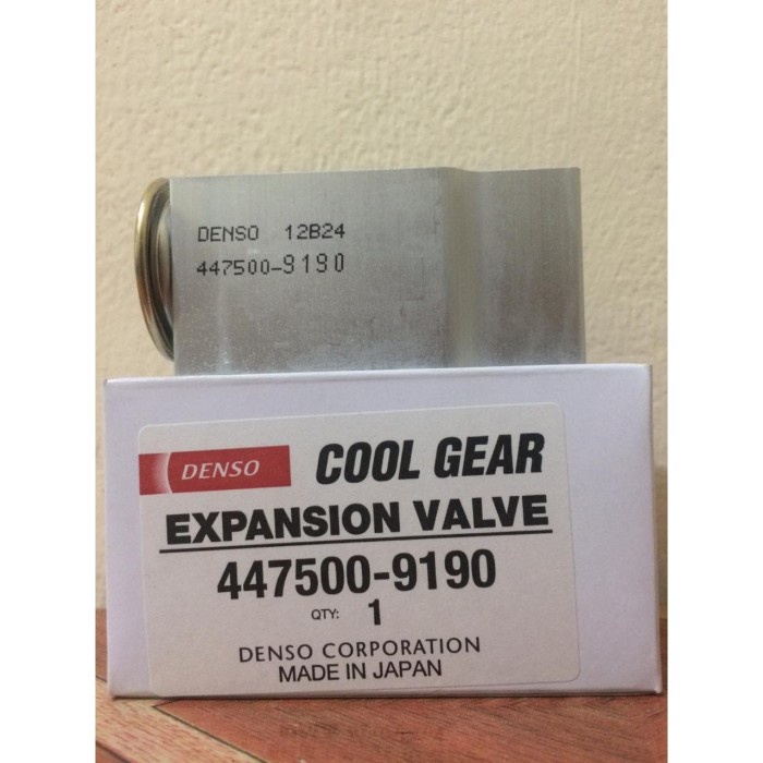 Expansion Valve Cool Gear Ac Denso 9190 Untuk Avanza, Xenia, Terrios Kode 273