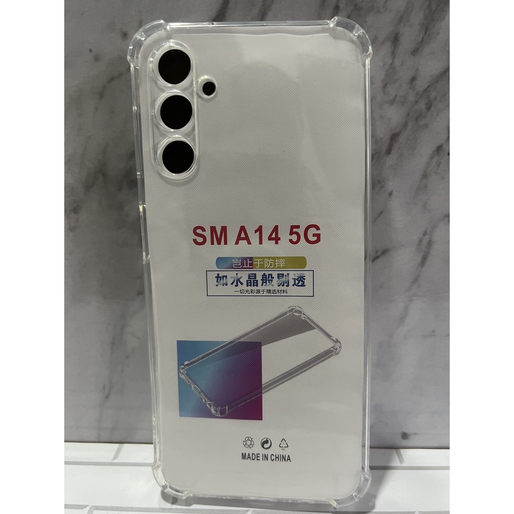 Soft Case Silikon Samsung Galaxy A14 4G / 5G Samsung A24 4G Samsung A34 5G Samsung A54 5G Samsung A74 5G Bening Transparant Airbag Anti Crack Tebal