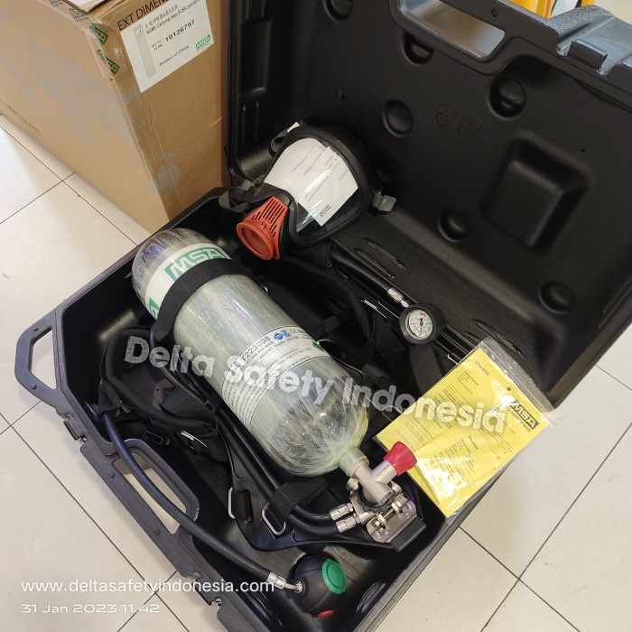 Scba Msa Airxpress 2 Original Self Contained Breathing Apparatus MSA