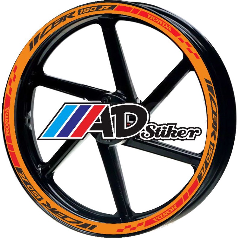 cutting stiker list velg honda CBR150R . CBR250RR. CBR250R