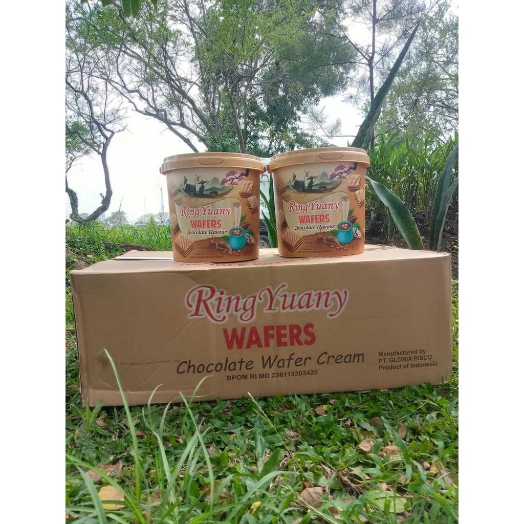 

RING YUANY WAFERS CHOCOLATE FLAVOUR / RING YUANY WAFER RASA COKLAT TIMBA