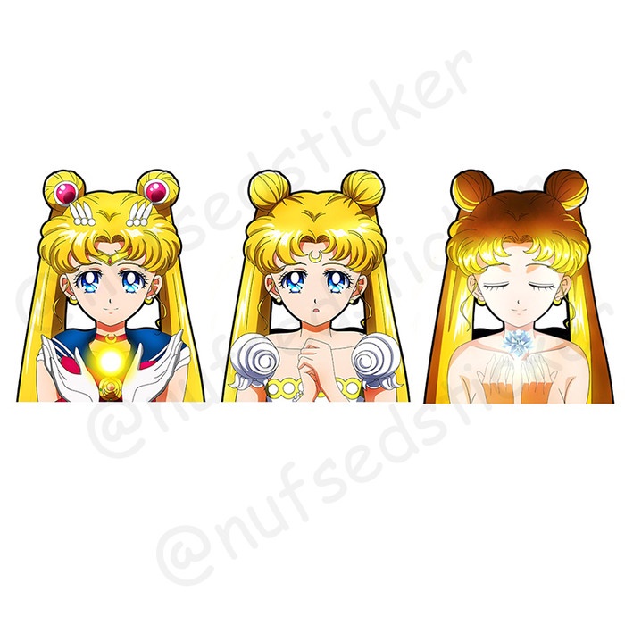 

3D Sticker - Sailor Moon Usagi Serenity Hope