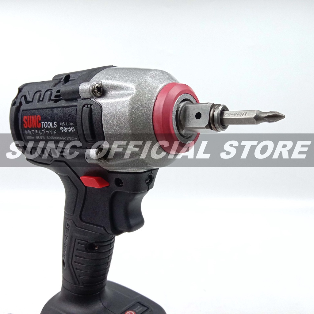 Cordless Impact Wrench Brushless 48S Mesin Impact Baterai 48S by SUNC TOOLS