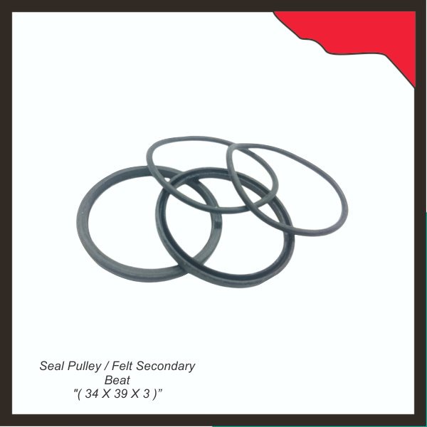 Seal Pulley / Felt Secondary Beat  "( 34 X 39 X 3 )"