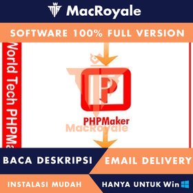 [Full Version] e-World Tech PHPMaker Lifetime Garansi