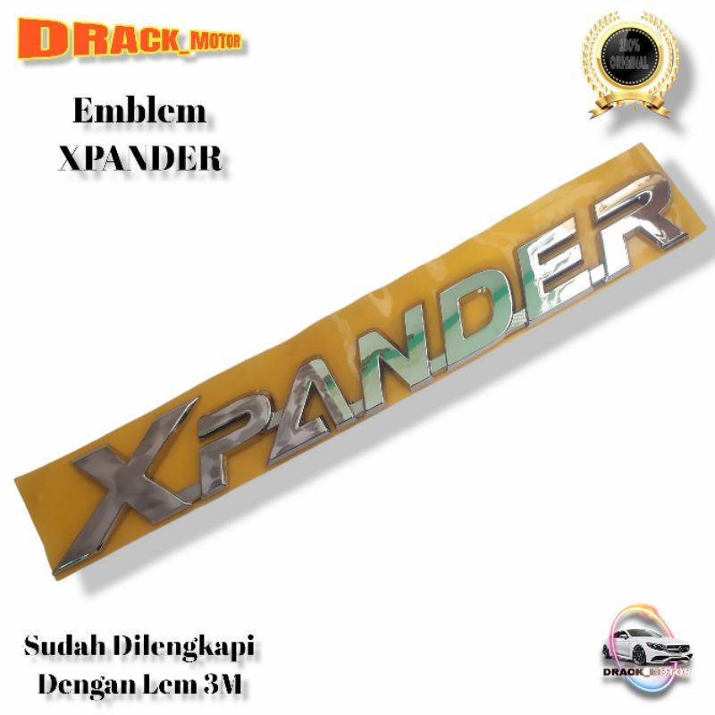 EMBLEM XPANDER ORIGINAL/EMBLEM TULISAN BAGASI MITSUBISHI XPANDER