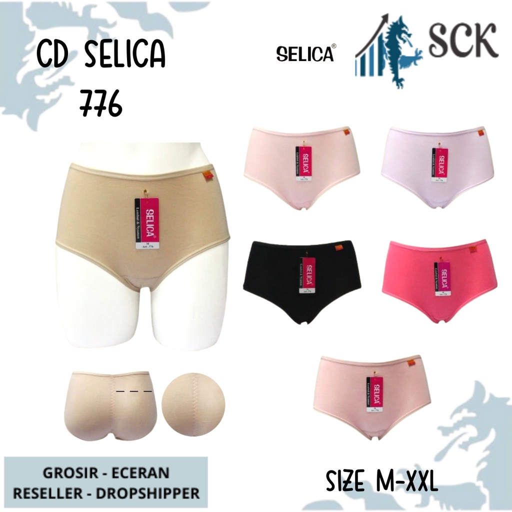 CD Wanita SELICA 776 Mini / Pakaian Dalam Wanita Seamless / Celana Dalam Perempuan - sckmenwear GROSIR