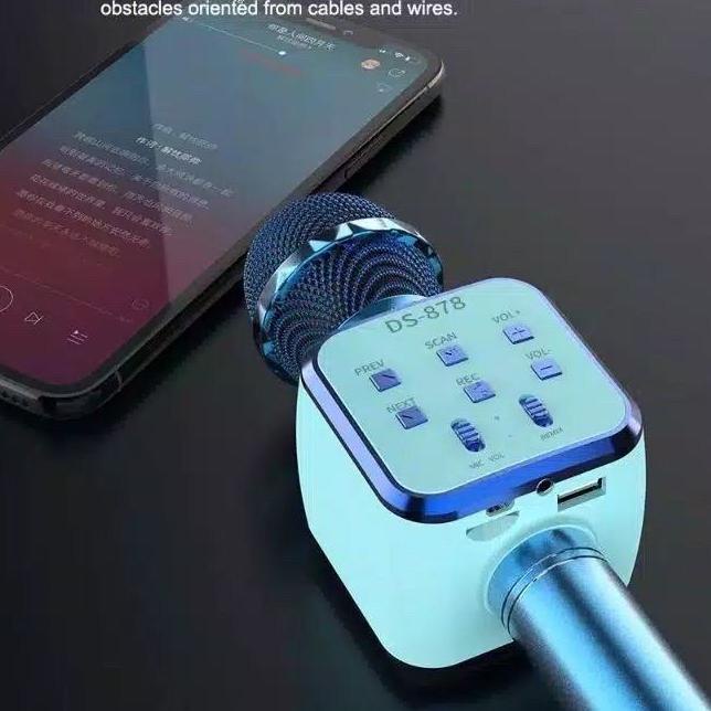 ☪ MIC BLUETOOTH L20/Q7 KARAOKE WIRELESS/MICROPHONE KTV PREMIUM SPEAKER PORTABLE SMULE ☀