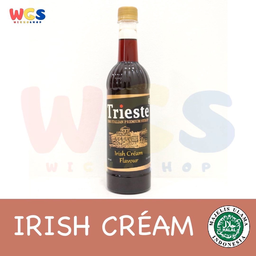 Trieste Premium Syrup Bailey Irish Cream Flavoured 650 ml