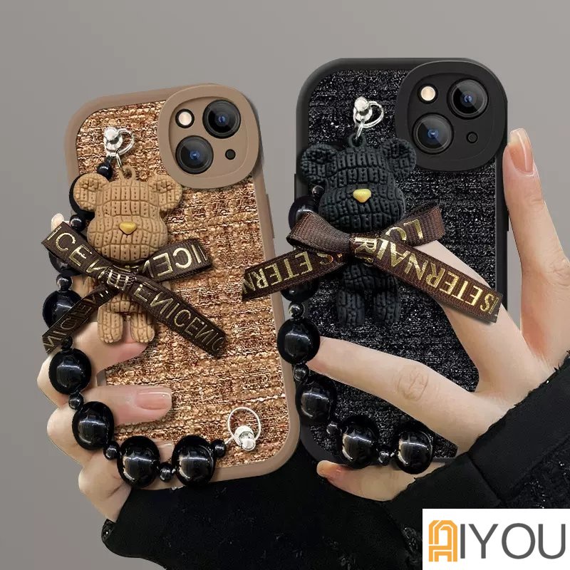 Casing Kulit Mewah Kompatibel Untuk iPhone 11 Pro Max XR 7Plus 8Plus 7 8 14 Plus 12 13 14 Pro Max SE Simple Solid Macaron Warna Permen Tekstur Anyaman Lensa Bulat Tahan Guncangan Soft Case