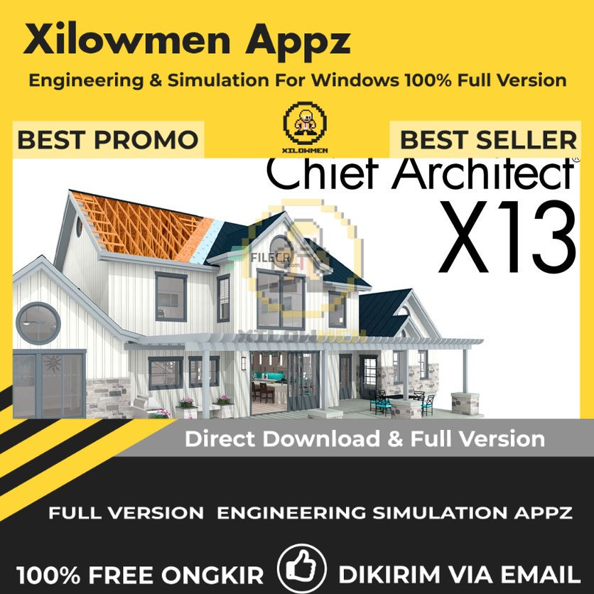 [Full Version] Chief Architect Premier X14 v Pro Engineering Software Lifetime Win OS