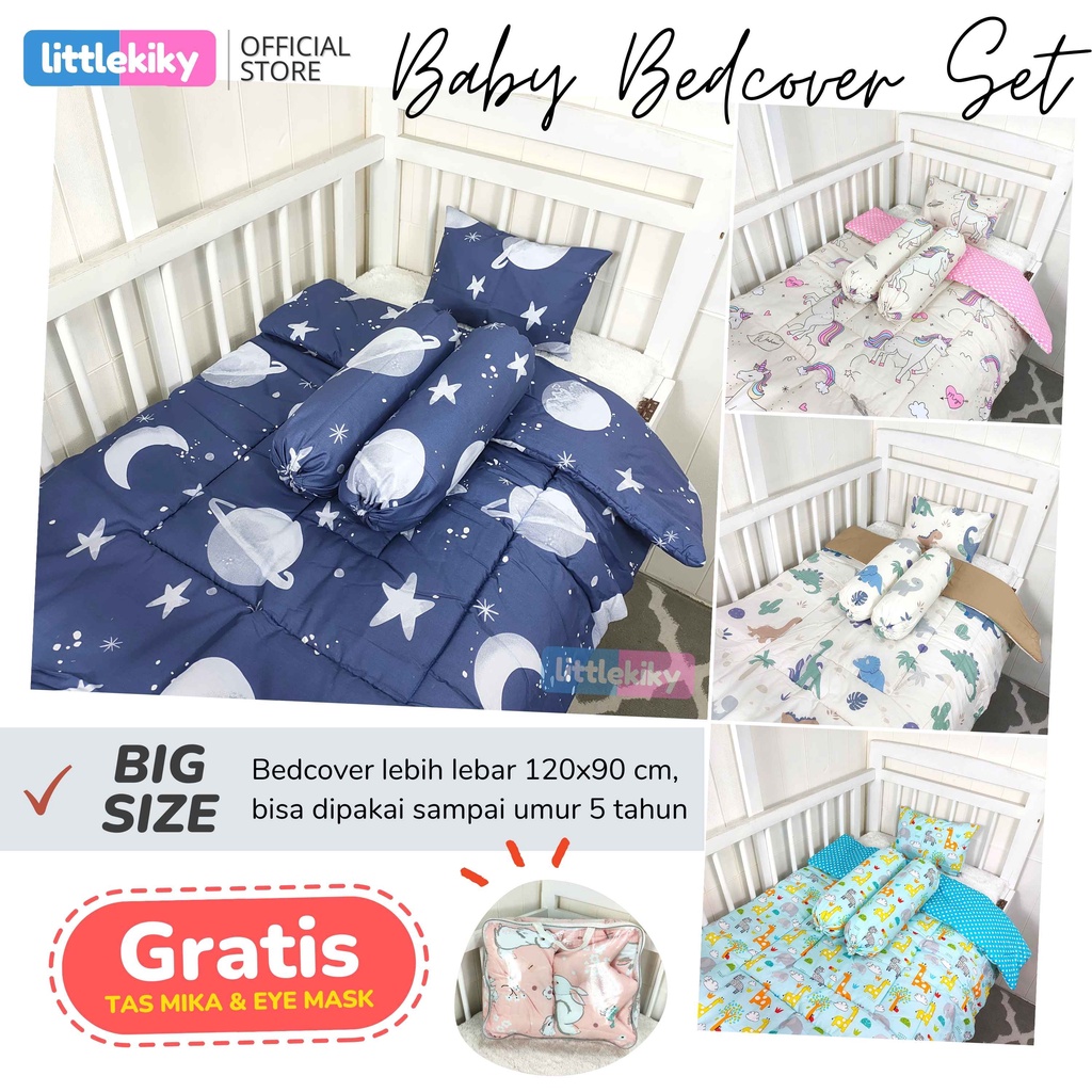 KASUR BAYI / SELIMUT BAYI / BED COVER BAYI / BANTAL BAYI / BEDCOVER BAYI SET LENGKAP