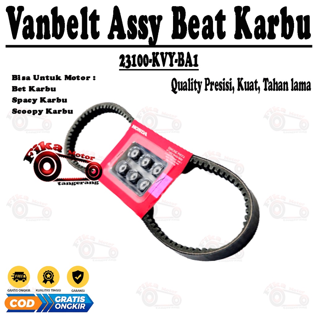 Vanbelt Beat Karbu / V-Belt Beat KVY / V-Belt Beat Karbu / Vanbelt Scoopy Karbu / V-Belt Beat / Penb