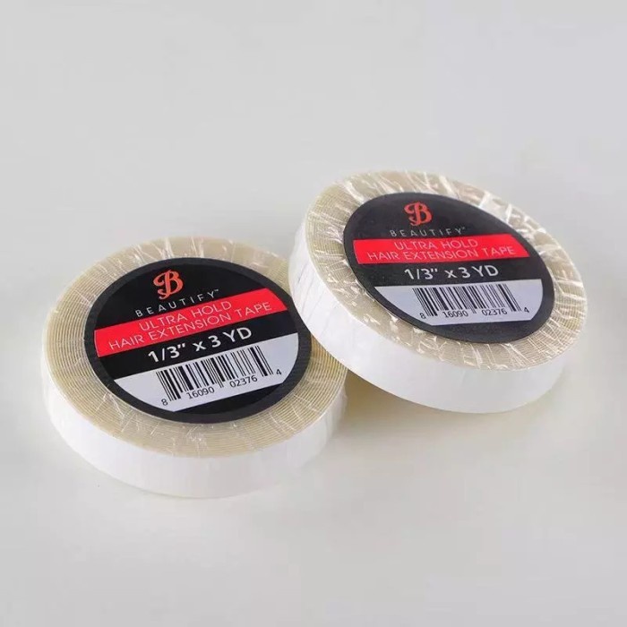 Double Tape Wig Roll Rambut Palsu Perekat Wig Lem Wig 3 Yard