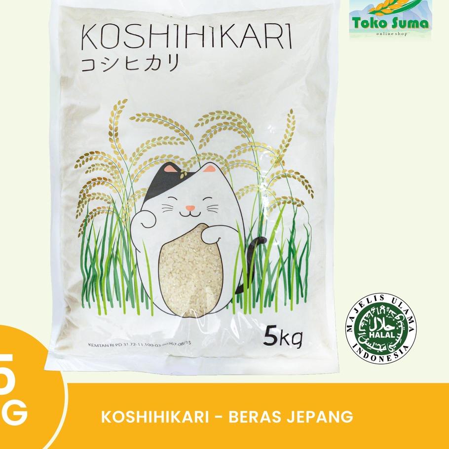 

✻ Koshihikari Beras Jepang 5KG ♤