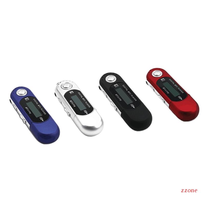 Zzz Portable USB MP3 Player 4GB Player HiFi Suara Stereo MP3 Music Player USB MP3 Player Indah Pengerjaan Indahmanshi