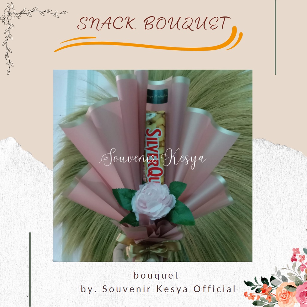 Buket silverkuin, Buket Coklat, Buket Snack Buket Jajan Buket Wisuda, Buket Sempro, Buket Sidang, Bu