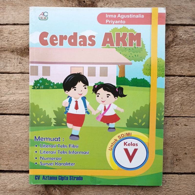 Cerdas Akm Untuk Sd/Mi Kelas 5 Original New