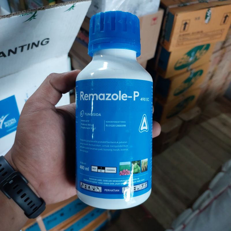 FUNGISIDA REMAZOLE-P 490 EC 400 ML PENGENDALI BERCAK DAUN