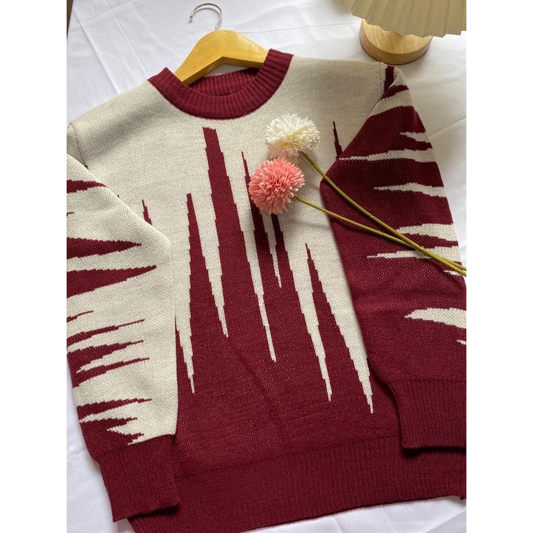 Yama Sweater Rajut Atasan Blouse Knit Wanita