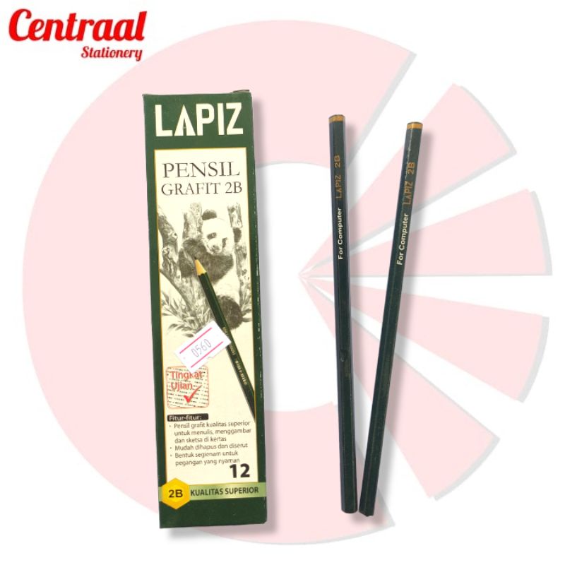 

Pensil 2B Lapiz Hijau