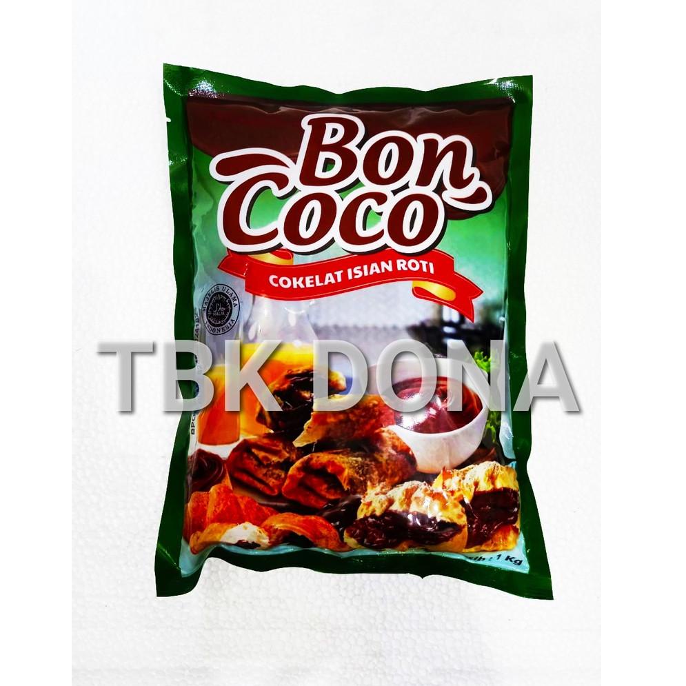 

2.2 SALE Bon Coco 1kg Coklat Filling / Selai Coklat Isian Roti kue Cokelat ,.,.,.,,