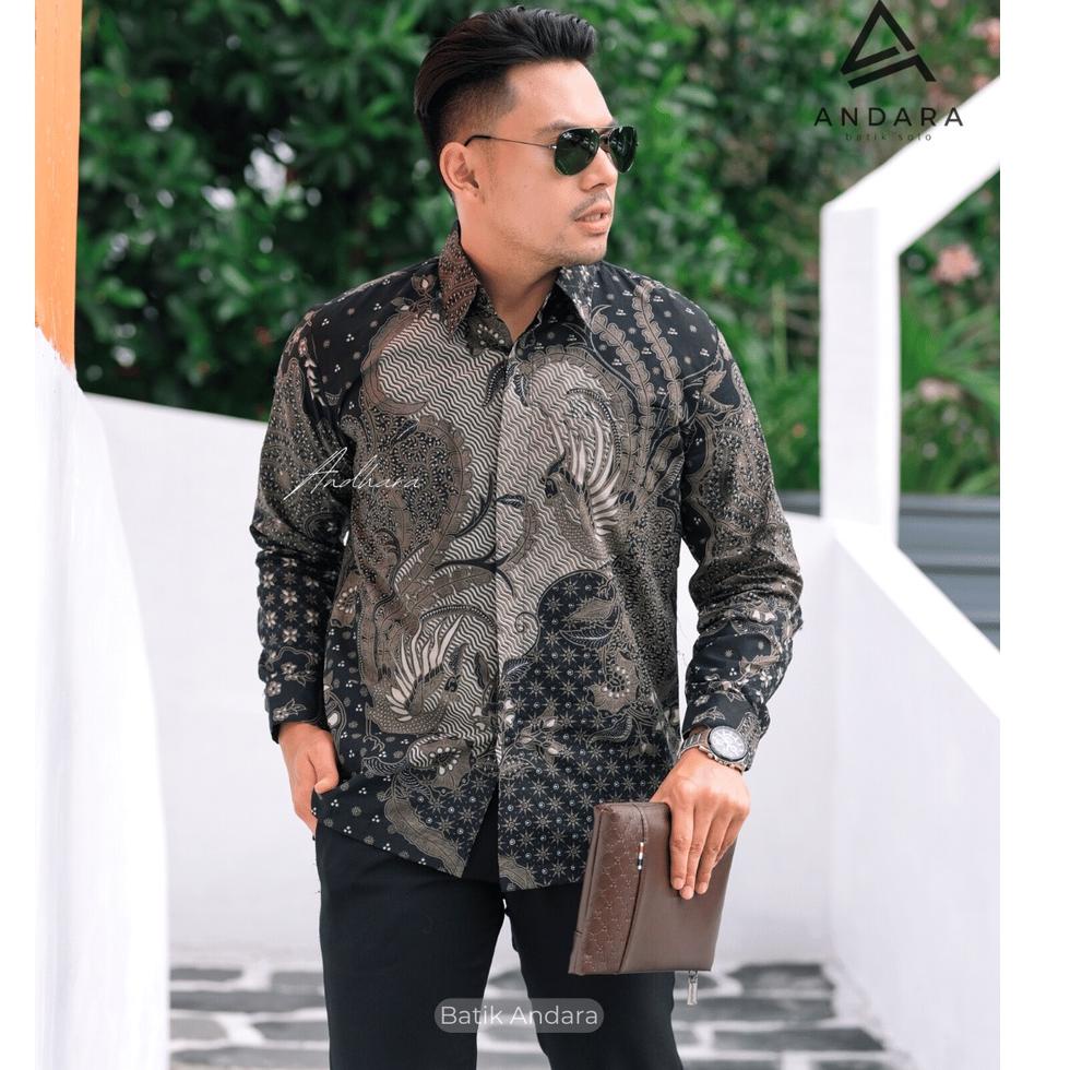 [ART. 423939] Baju Batik Pria Lengan Panjang Modern / batik cowok lengan panjang / batik cowok lenga