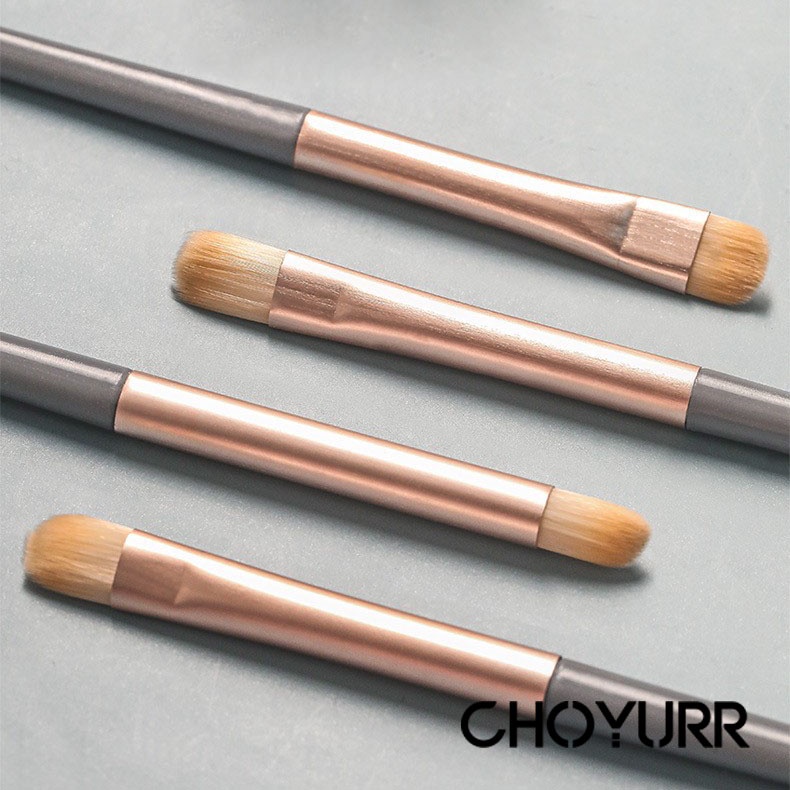 【COD】3 Pcs/ Set Brush Makeup Eyeshadow Bahan Lembut Untuk Pemula Portable Universal Eyeliner Berbaring Ulat Sutra Berbaring Kuas Rias Set Alat Rias-CH