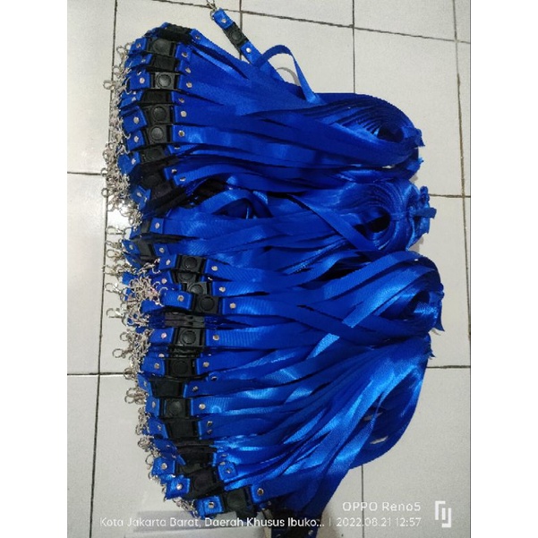 

Tali polos bahan nylon lebar 2 cm/ tali gantungan id card bisa cod