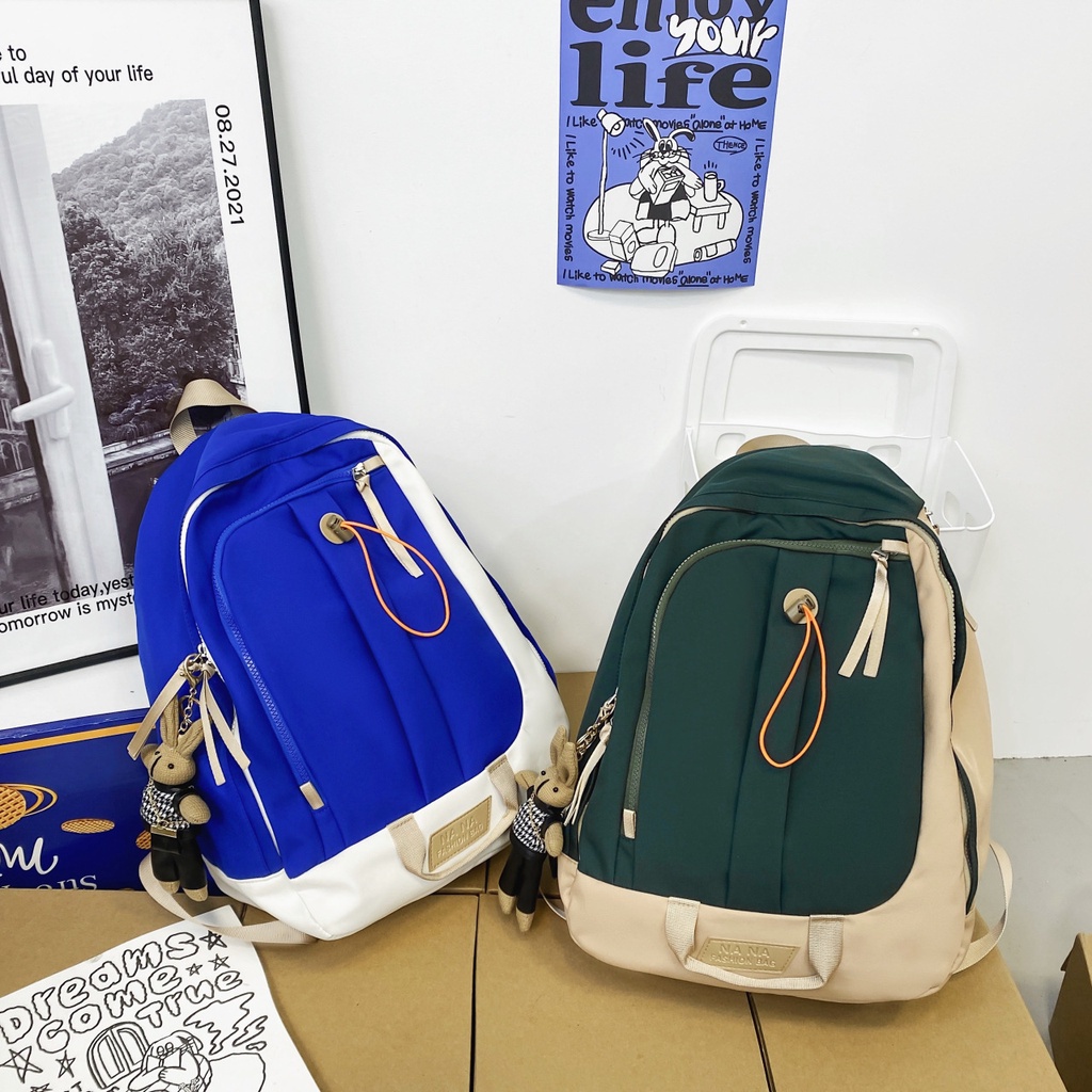 Tas Ransel Pria Wanita Sekolah Backpack Laptop Outdoor - BAG014