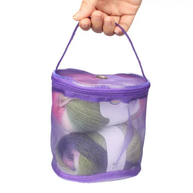 Tas benang rajut/ crochet knitting yarn storage bag T044