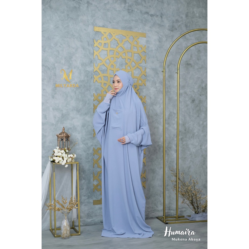 Mukena Abaya Humaira Mukena Traveling Perlengkapan Sholat Anti Ribet