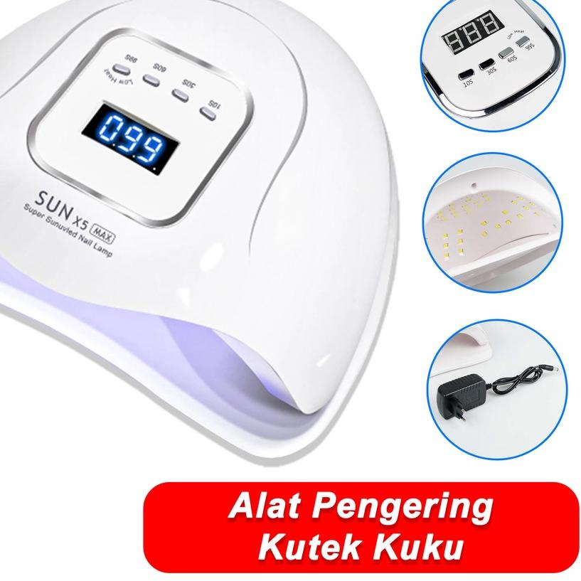 ✬ Pengering Kutek 220W 45 LED Alat Pengering Kutek Gel UV Nail Dryer Pengering Kutex Pengering Kuku 
