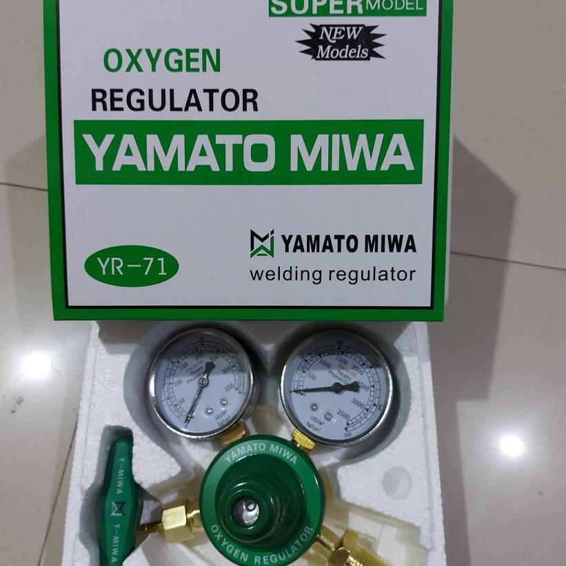 NEW |KJ5|Regulator Oksigen Medis Selang Hidung Regulator Medis Oxygen O2 Tabung Besar Murah YAMATO S