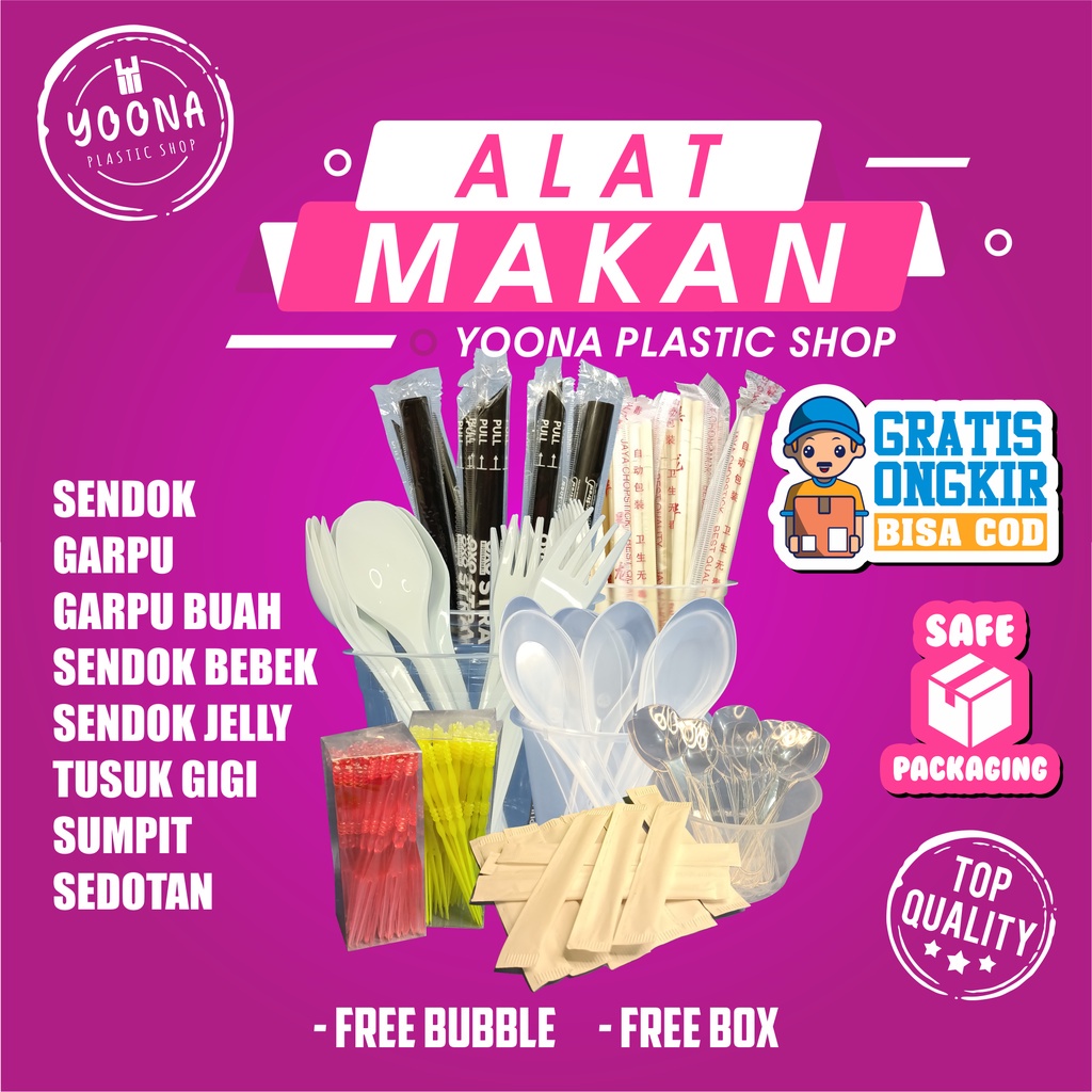 Sendok Teh Putih | Sendok Teh Bening | Sendok Teh Hitam | Sendok Puding | Sendok Eskrim | Sendok Teh