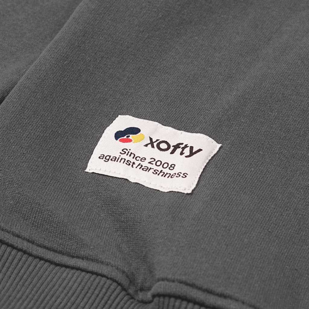 Xofty Basic Hoodie Stardust Grey