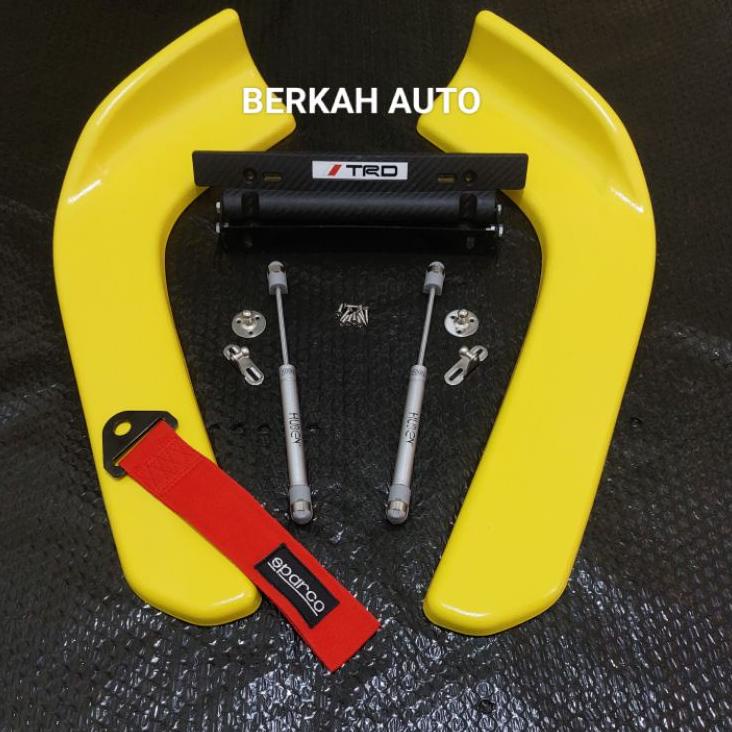 Murah Harga Full Variasi Winglet Warna Lips Variasi Bemper Mobil Elf Truk/Engkel Bus Universal Diffu