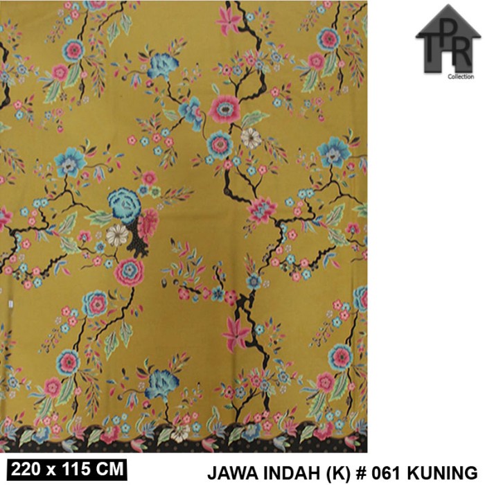 Kain Batik Pekalongan Seri Jawa Indah 220x115cm. Primisima Unggul Jaya