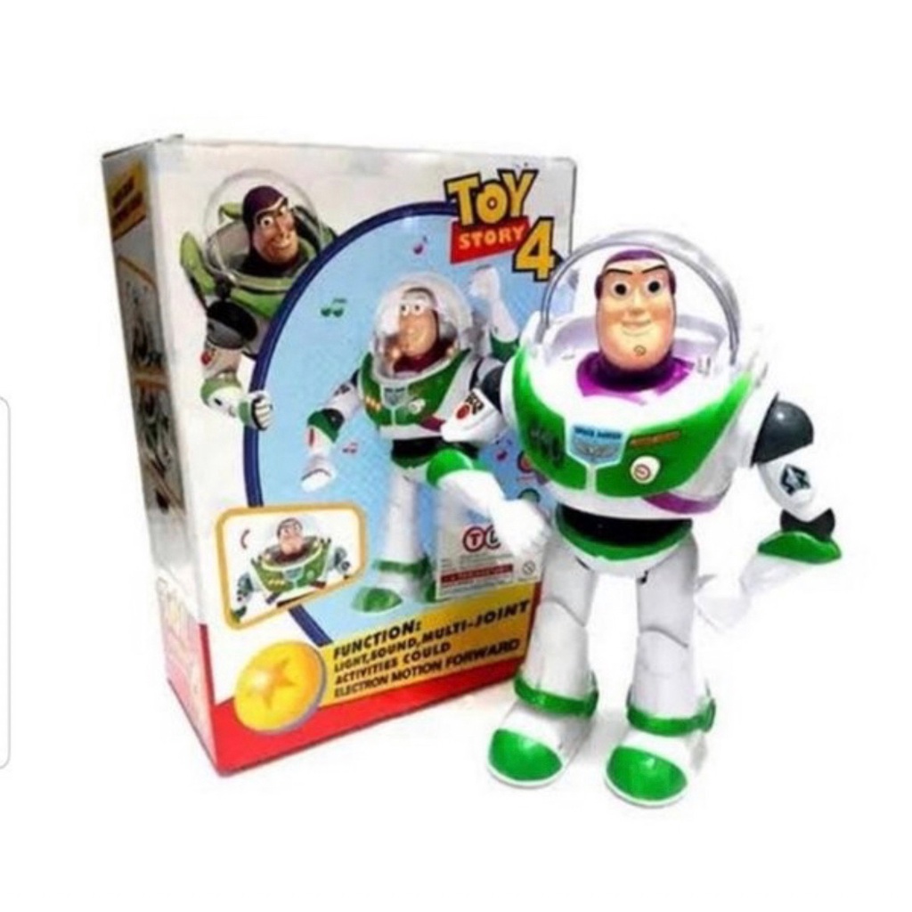 Mainan robot Buzz light year toy story disney Tosto